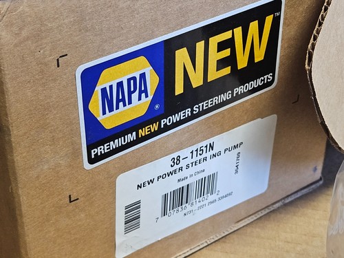 Napa Power Steering Pump Chevy GMC Cadillac Chevrolet 381151N 38-1151N - Picture 3 of 11