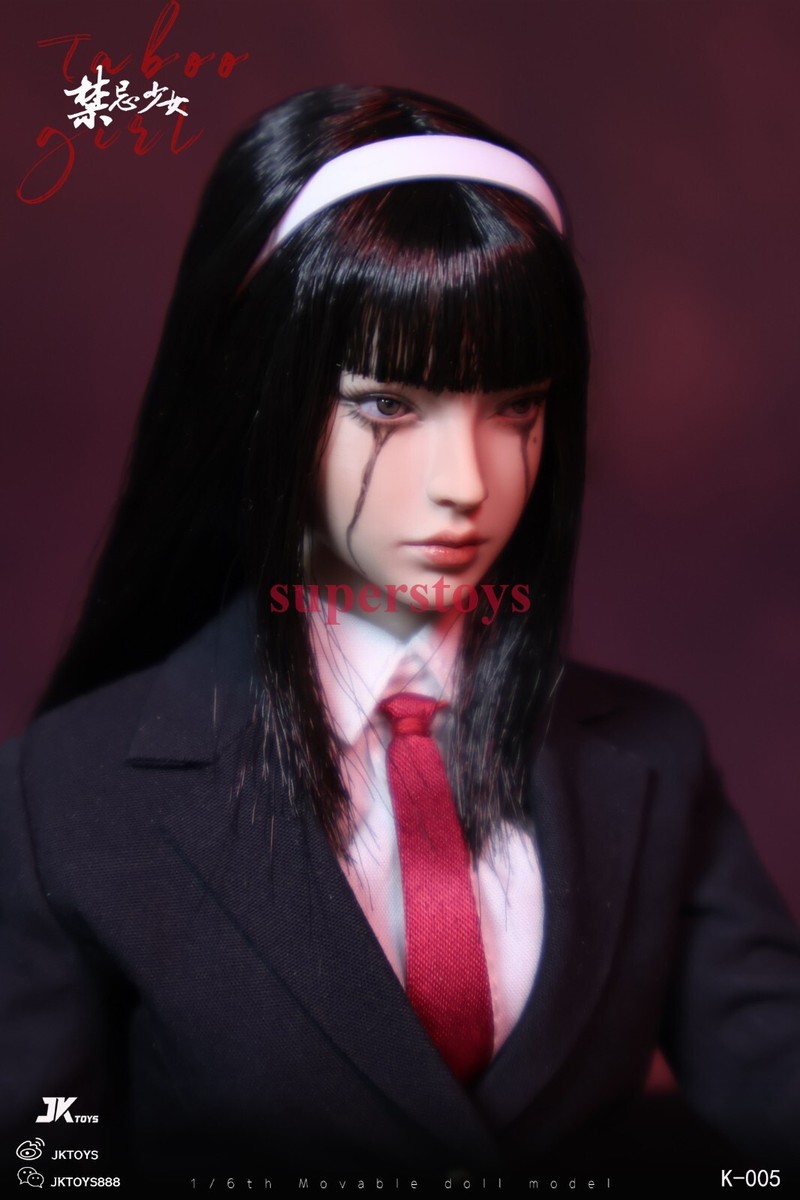 JKTOYS K-005 1/6 Taboo Girl Tomie Cosplay Female Action Figure