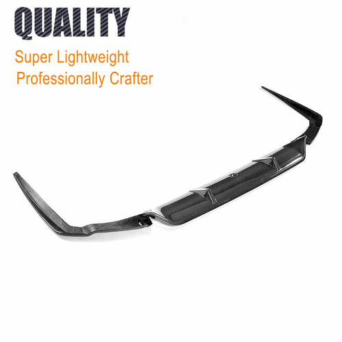 Difusor trasero de carbono parachoques trasero alerón para BMW G30 G38 paquete M 2017-2019 - Imagen 6 de 10