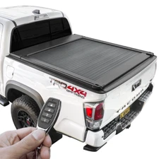 SYNETICUSA Power Retract Hard ER Tonneau Cover Tacoma 2016-26 5ft Bed Waterproof