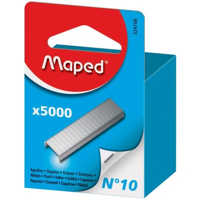 Heftklammern 24/ 6, verzinkt, Großpackung Maped 324401 (3154143244016)