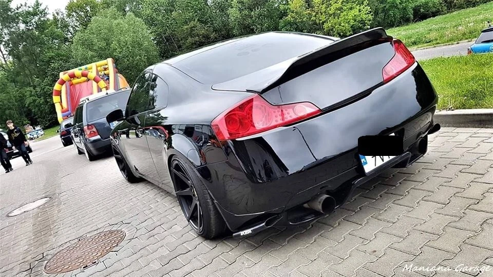For Infiniti G35 Coupe ducktail boot spoiler rear bumper