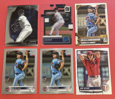 2022 Joe Ryan 6 card Lot-Titan#10, Clearly#68, 2xTopps Chrome #48, BL#25, GQ#107