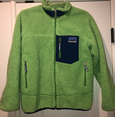 green patagonia coat