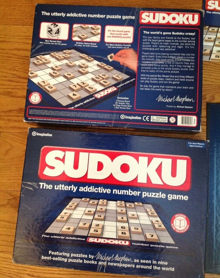 SUDOKU BOARD GAME NUMBER PUZZLE SDK549 IMAGINATION - Image 2 of 4