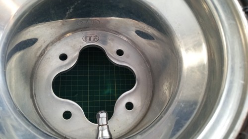 ITP A-6 Rim and Tire Slightly Used 4x110mm Bolt Pattern 18" x 9.5" x 8" - Picture 3 of 18