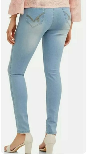 Oh Mamma Maternity Jeans Full Panel Super Soft Skinny Light Wash Size XL - Bild 2 von 3