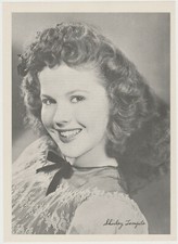 Shirley Temple 1946 Motion Picture Magazine Paper Printed Photo 7.5 X 10