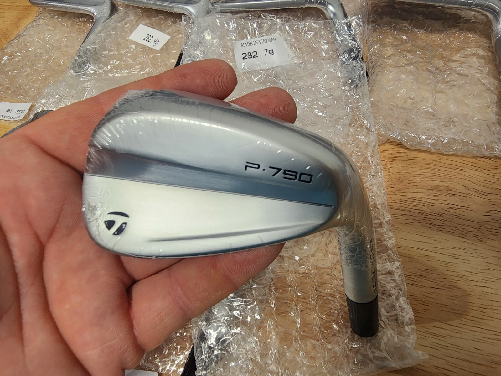 New Tour Issue TaylorMade P790 iron heads only 3PW head weights 8