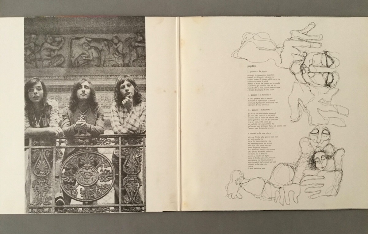 LATTE E MIELE - PAPILLON - LP VINYL POLYDOR GAT ITALIAN PROG