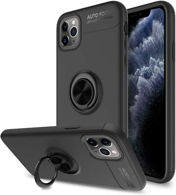 Für Apple iPhone 13 Mini Pro Max Hülle, Slim Magnet Ring Armor Stoßfest Cover