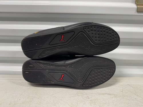 PUMA Men's Ferrari MS Drift Cat US Navy Black Leather Driving Shoes Size 12 - Picture 5 of 7