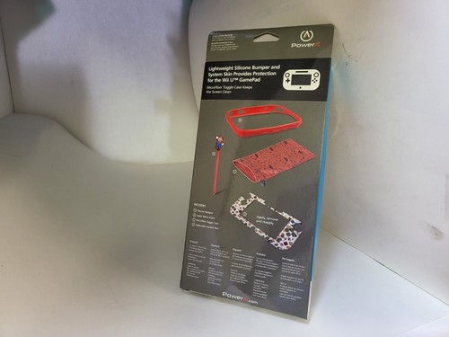 NEW Super MARIO Kit For WII U includes Stylus, Silicone Bumper, Case & Skin - Picture 2 of 2