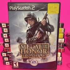 Medal of Honor Frontline (Sony PlayStation 2 PS2, 2002) No Manual