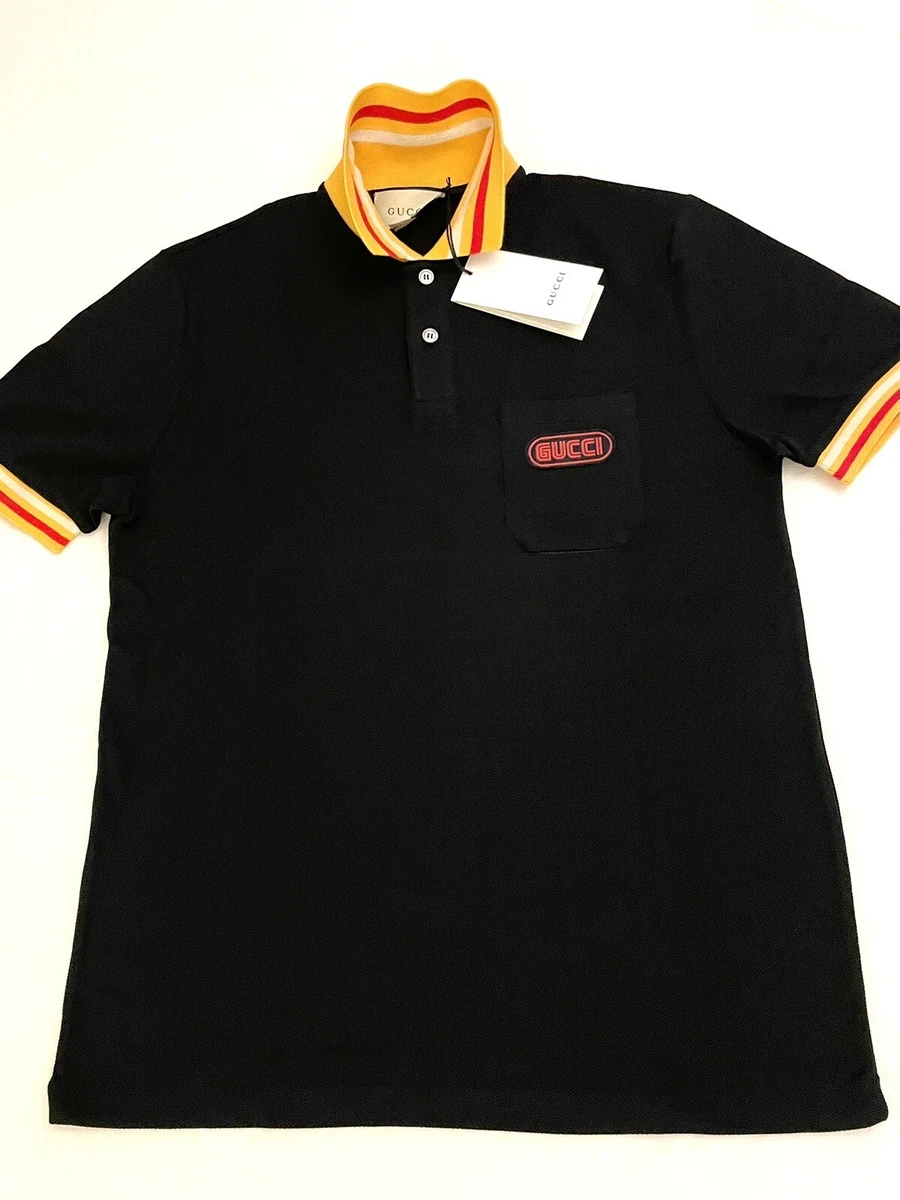 Gucci hotsell polo black