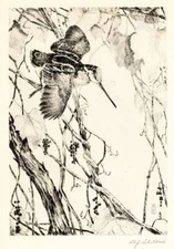 "October Flight " Woodcock by W J Schaldach