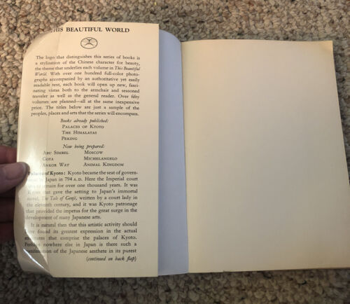 Palaces of Kyoto Tadashi Ishikawa 1969 Paperback - Picture 3 of 12