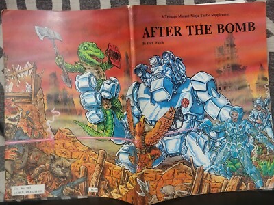 TMNT After the Bomb RPG Book Game - Palladium/Rift  Teenage Mutant Ninja Turtles