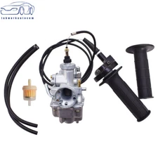 Carburetor & Handle Grip Bar Throttle Cable For Yamaha TTR125 TTR125E TTR125LE