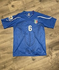 Daniele De Rossi #6 Italy FIGC World Cup 2010 South Africa Jersey SZ Men’s XL