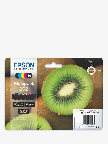 Original Epson 202 CMYK Inks for Expression XP-6000 XP-6105 XP-6005 Lot - 第 7/7 張圖片