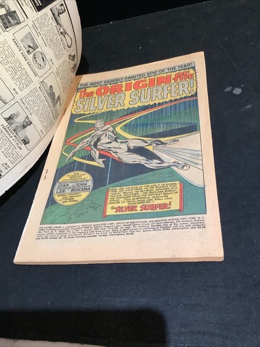 Silver Surfer #1 (1968, Origin) - Marvel Comics, MCU - White Hot Key! - Picture 7 of 11