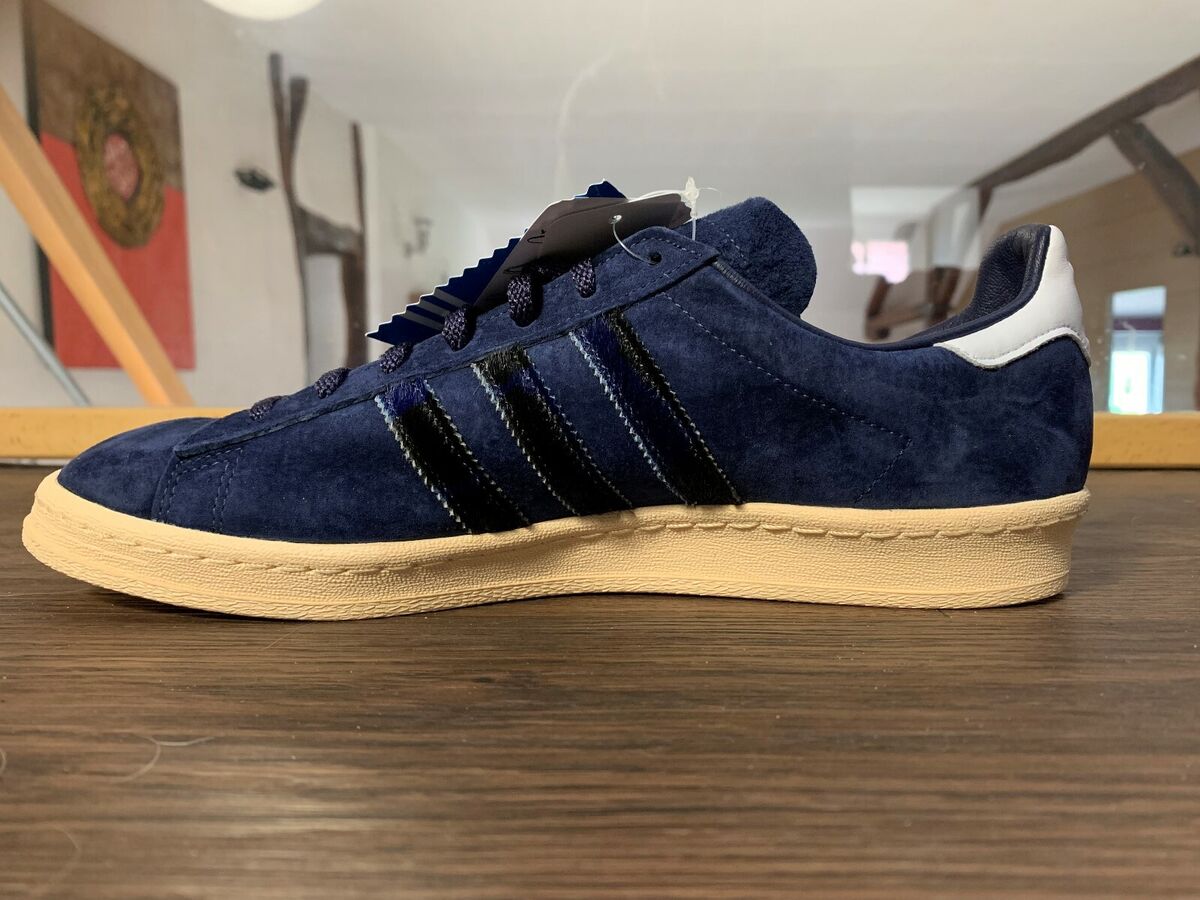 Adidas Campus 80s Football Patrol Navy New B-Sides Rare 2011 Adidas Campus 80s Football Patrol Navy New B-Sides Rare 2011