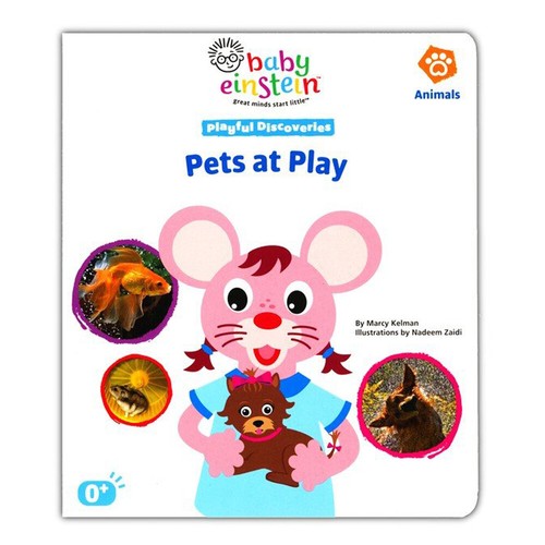 baby einstein Playful Discoveries: Pets at Play Book (Animals) - Bild 1 von 5