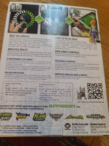 Appgear Zombie Burbz Diner 4 Zombies iPad App Game New In Box Zombie Figures(BB) - 第 3/3 張圖片