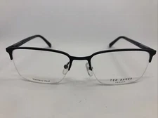 New Ted Baker TM507 BLK 55.18.140 Men’s Eyeglasses Frames Stainless Steel