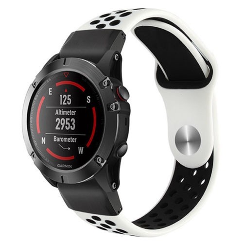 Replacement Silicone Watch Band Strap For Garmin Fenix 3 HR/5X/6/6 Pro/7/7X/8/5S - Picture 64 of 111