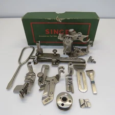 Vtg Lot Singer Sewing Machine Attachments Parts 120598 36583 121464 35931 25537