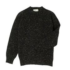 Merino Wool Donegal Crew Neck Jumper