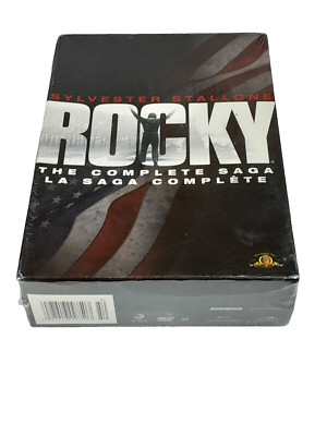 SEALED Rocky - The Complete Saga Collection (DVD, 2007, 6-Disc Set, Widescreen)