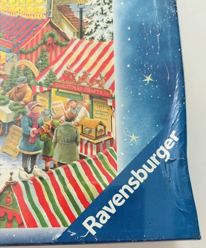 Ravensburger 1000 piece The Christmas Market Limited Edition 2007 NEW IN PLASTIC - Picture 4 of 5