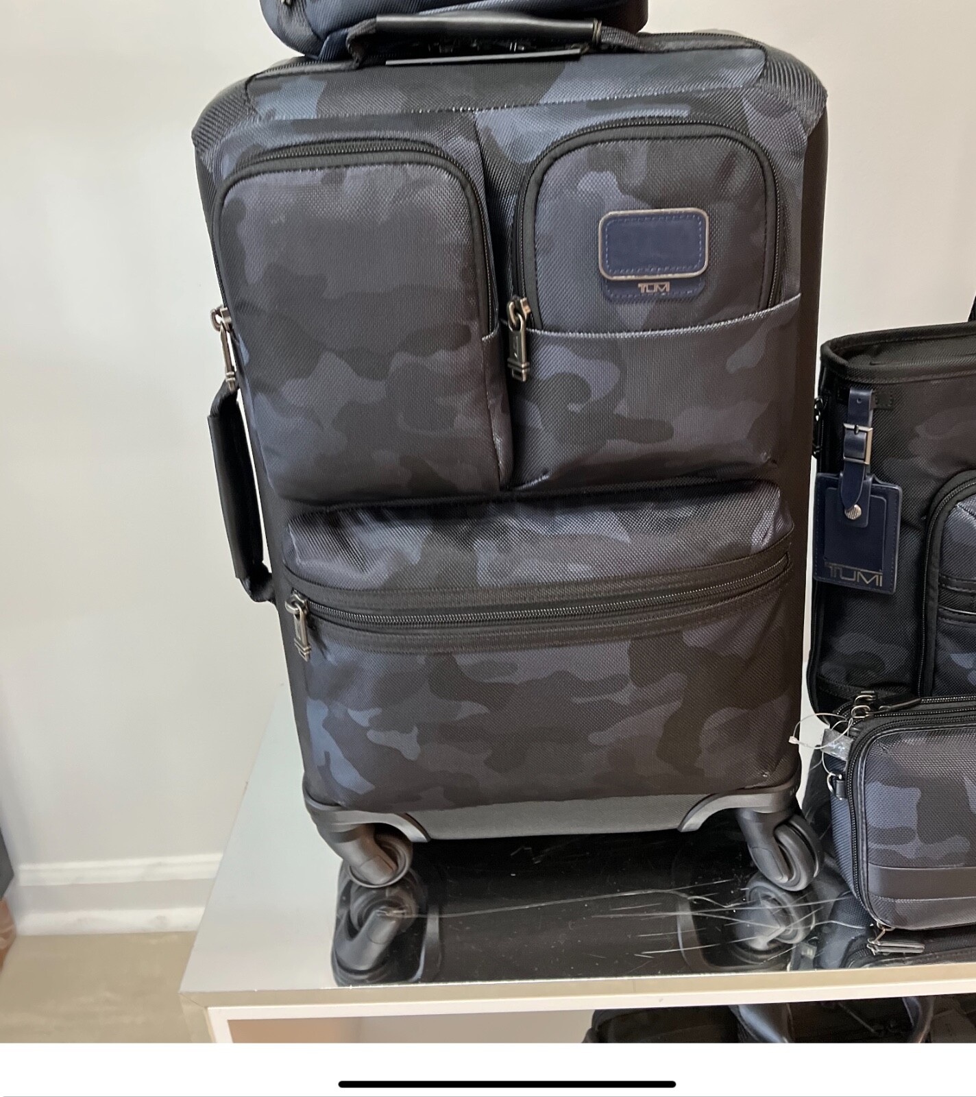 NEW Tumi Briley International Expandable 4 Wheel Packing Suit Case