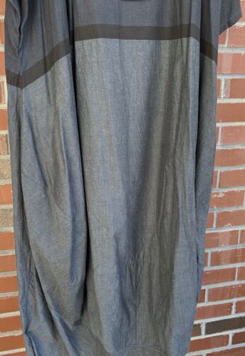 Moyuru Baumwolle Tunika Midikleid Grau Größe S Neu mit Etikett Japan - Bild 6 von 8