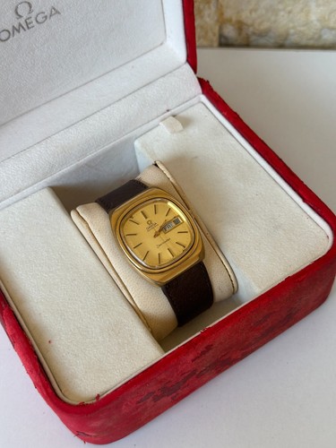 1980's Vintage Omega Seamaster Watch Automatic 1660211 Gold Filled w/box 35*40mm - Picture 6 of 24