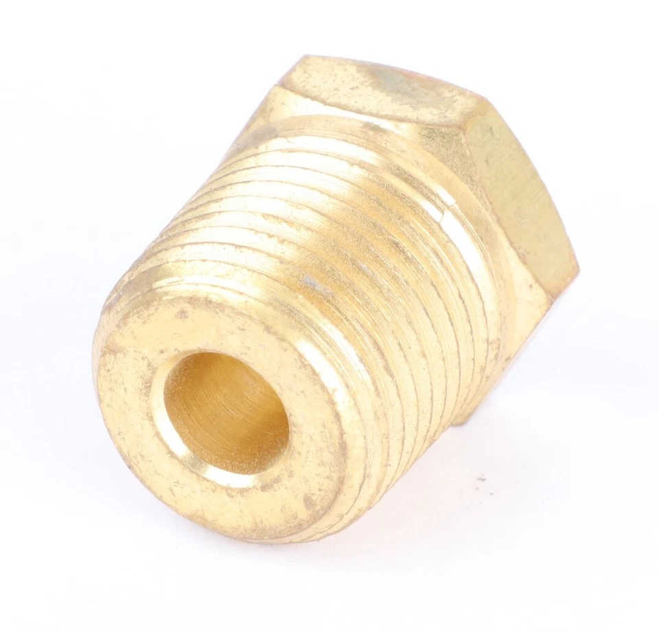 Brass Fairview Reducer Fitting, 1/2" Male NPT x 1/8" Female NPT - Image 2 of 2