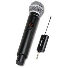 Gemini HWM01 UHF Wireless Microphone Dynamic System w/ USB Rechargeable Receiver