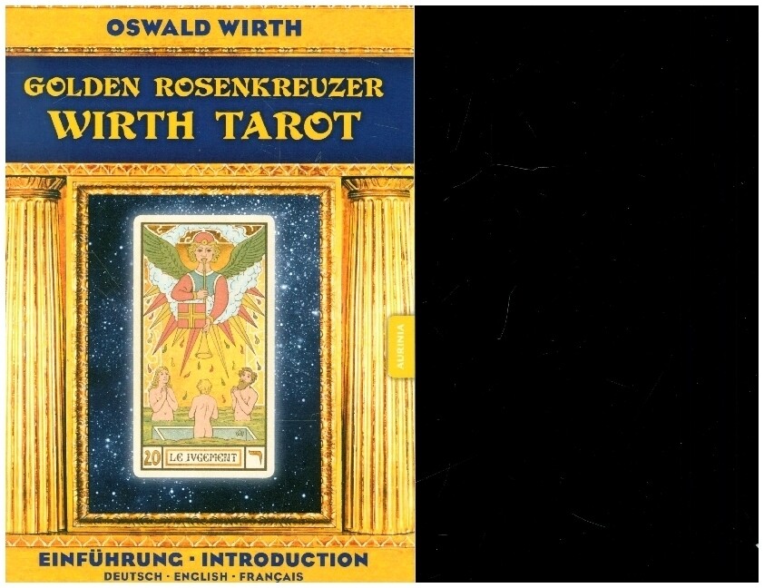 Thumbnail - Oswald Wirth | Goden Rosenkreuzer Wirth Tarot | Taschenbuch | Deutsch