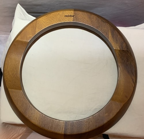Nambe Divided Serving Tray, Durable Acacia Wood Base, Glass Four Section NWT. - Picture 5 of 6