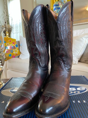 Lucchese 2000 Men's Handmade Black 