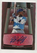 2020 CHRONICLES OBSIDIAN AUTOGRAPH #OA-RA RANDY AROZARENA 06/15