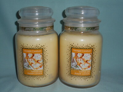 Yankee Candle 2 Cookie Swap Ltd. Ed. Sprinkled Sugar Cookie