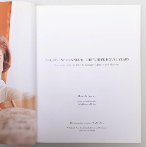 "Jacqueline Kennedy: The White House Years" Inscr. to Paul Newmann + J. Woodward - Picture 4 of 5