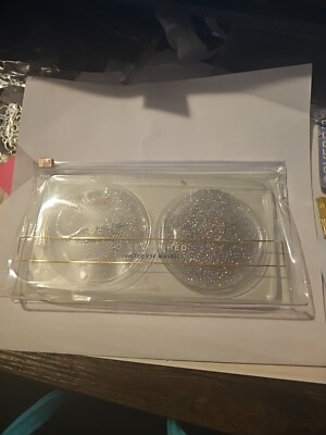SO REFRESHED Cooling Eye Mask Hello Crush Clear Glitter Gel NIP Use Warm or Cold