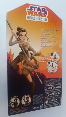 Star Wars Forces Of Destiny Rey Of Jakku NEW Hasbro 11 inch Action figure (#23) - Picture 2 of 11