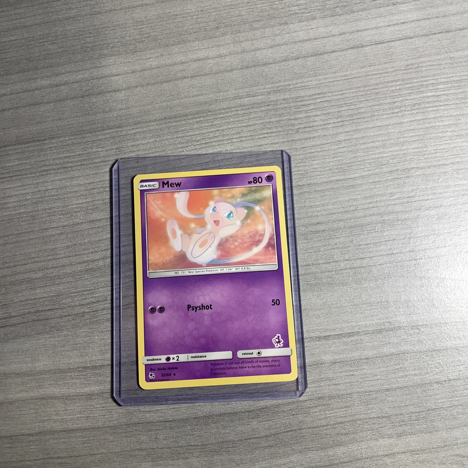 Pokemon - Mew - 32/68 - Rare - Hidden Fates - NM