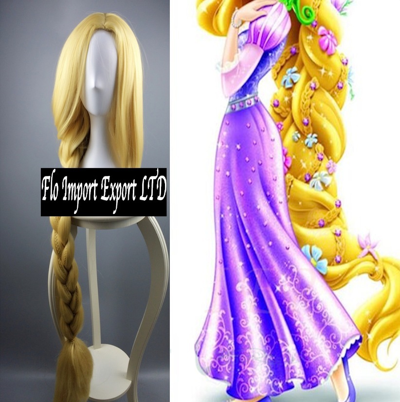 Perruque Princesse Raiponce Enfant - Magie Du Déguisement - Disney